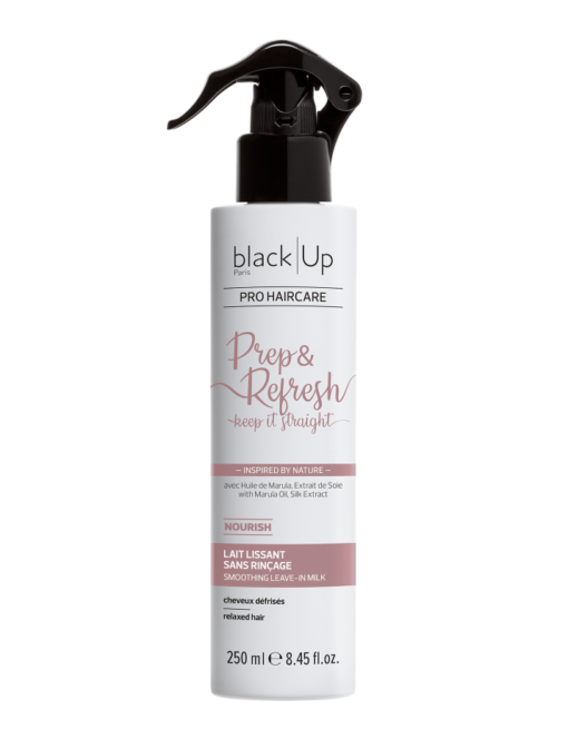 BLACKUP | Prep & Refresh Keep it Straight - Lait Lissant Sans Rinçage | Parfumerie MADO Réunion